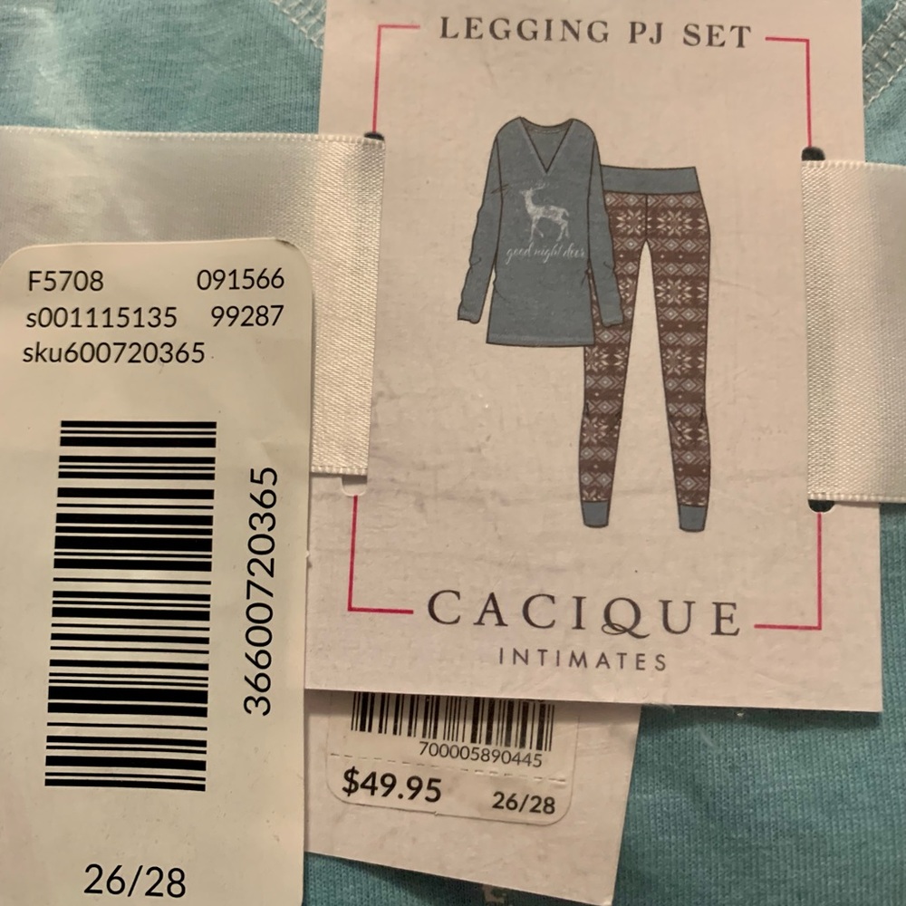 Winter PJ Set size 26/28